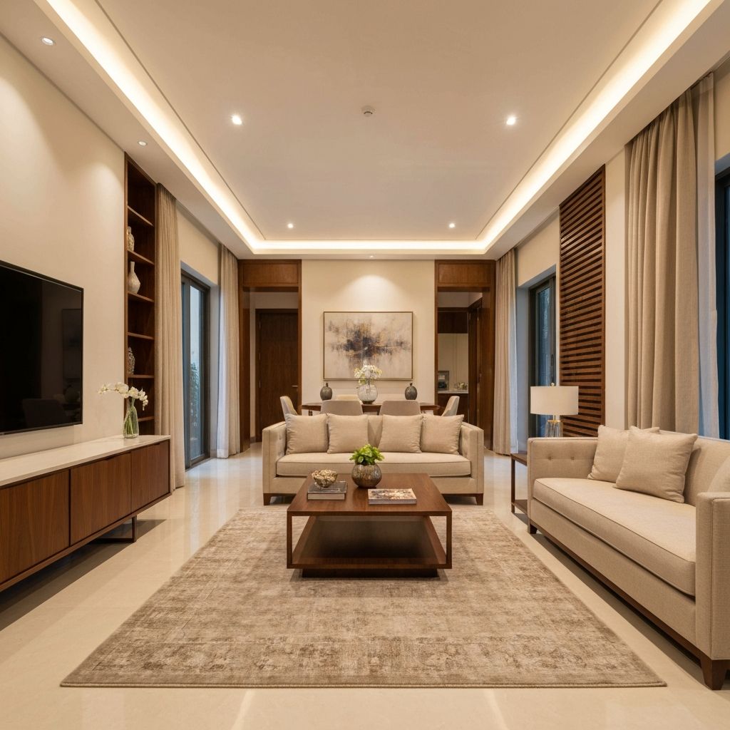 Luxury interior design living room